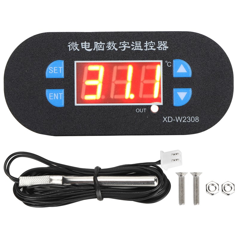 Digital Display Temperature Controller 0‑300℃ High Precise Adjustable Thermostat 220V