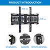 Rear Window Storage Molle Panel Kit for Jeep Wrangler JL