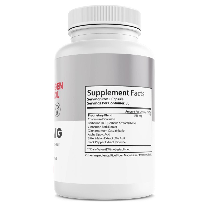glycoguard Glyco Guard Glycogen Control Dietary Supplement 30 Capsules