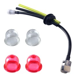 WGWXRSY 90097 Echo Fuel Line Fuel System Filter Grommet With Primer Bulb Kit for Echo Trimmer GT200 SRM210 SRM2100 PB200 PE200 PE2100 PE211 ES210 ES250 HC150 90069