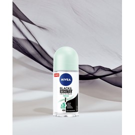 NIVEA Antiperspirant Black & White Invisible Fresh Roll On 50 ml