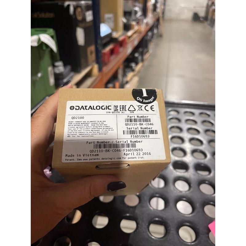 Datalogic NEW DATALOGIC QD2110-BK-C046 QuickScan Handheld Barcode Scanner with Cable
