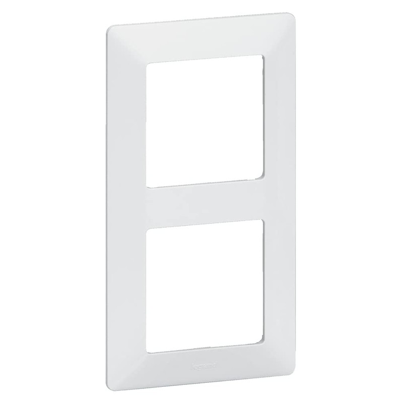 Legrand, Valena Life 2-in-1 Cover Frame, Ultra White, Halogen-Free Thermoplastic