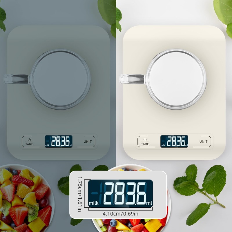 Digital Kitchen Scales 10 kg with LCD Display and Tare