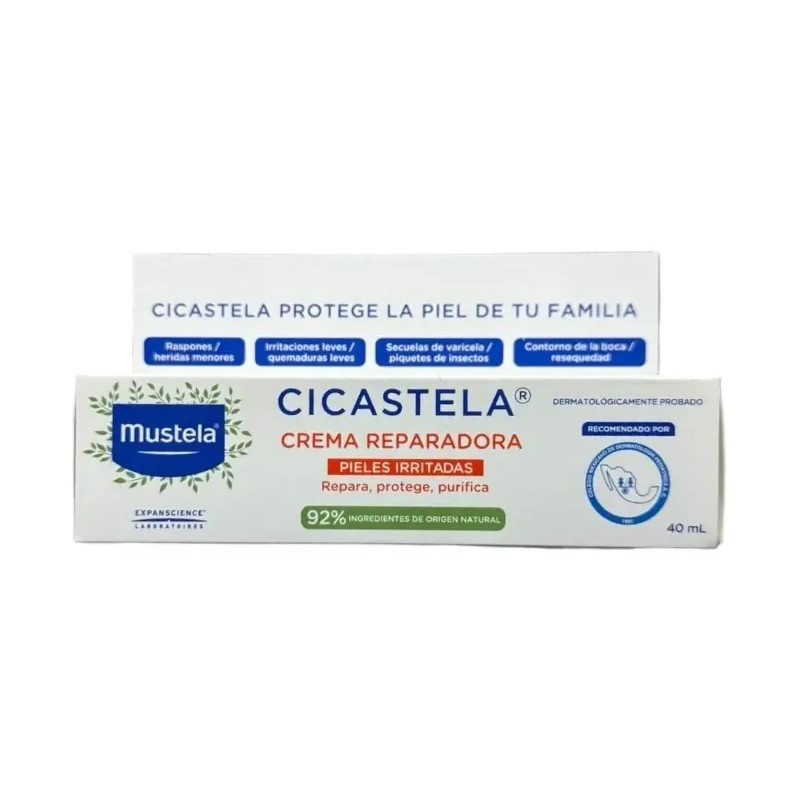 Mustela Cicastela Crema Reparadora Bebé Piel Irritada 40ml