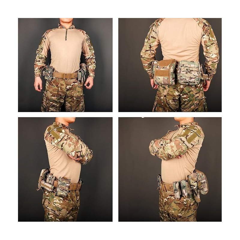 PIKEON Tactical Belt Battle Law Enforcement Molle Airsoft Duty Belt