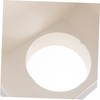 OSALADI Eaves Rainwater PVC Drain Pipe Fittings Downpipe Funnel Water