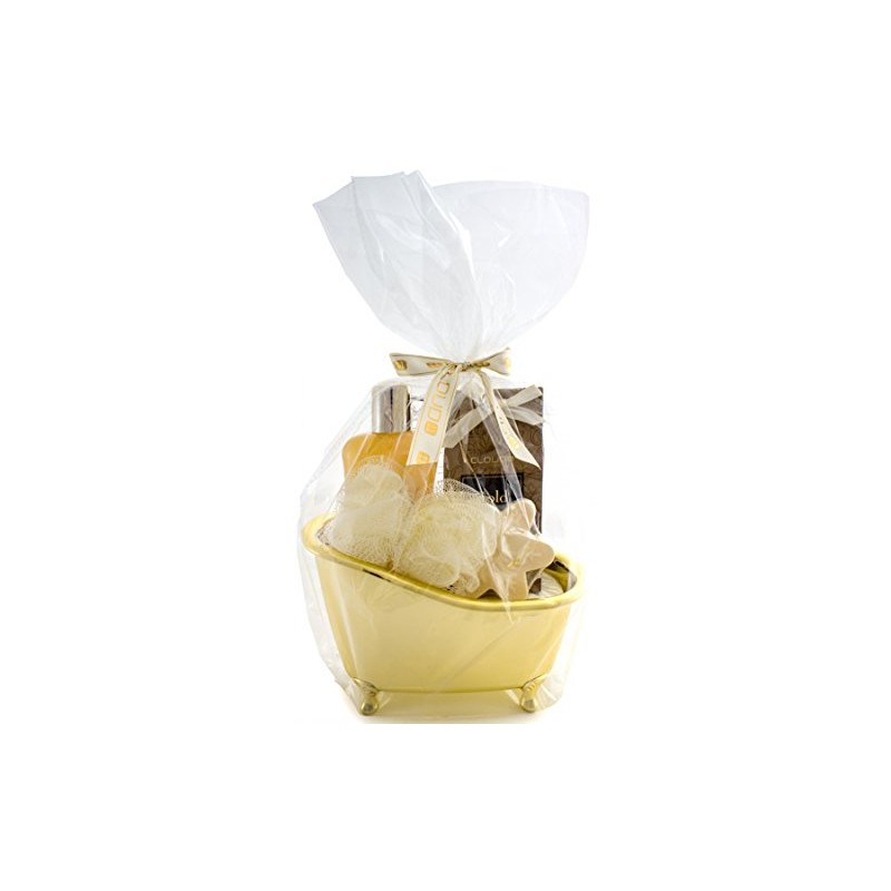 BRUBAKER Cosmetics 5 Piece Vanilla Bath Gift Set with Bath