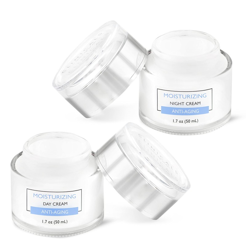 Spascriptions Clinical Moisturizing Day and Night Creams, 2 x 50