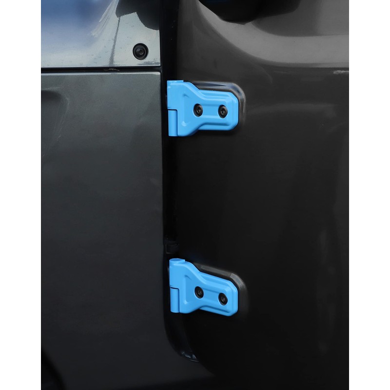 JeCar Door Hinge Cover Trim Exterior Accessories Compatible with Jeep