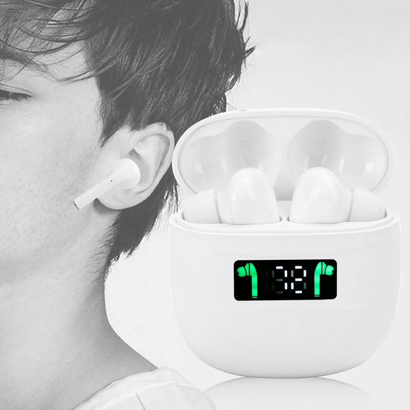 True Wireless J3pro Bluetooth 5.2 Earphone with LED Digital Display