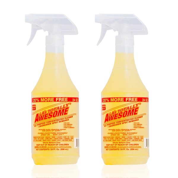 Awesome Oxygen Orange All Purpose Cleaner & Degreaser, 32 Fl. Oz. Spryer not included (Degreaser 2 Pack)