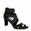 XAPPEAL Elline - Women's Zip-Up Elastic Ankle Strap Heel Open