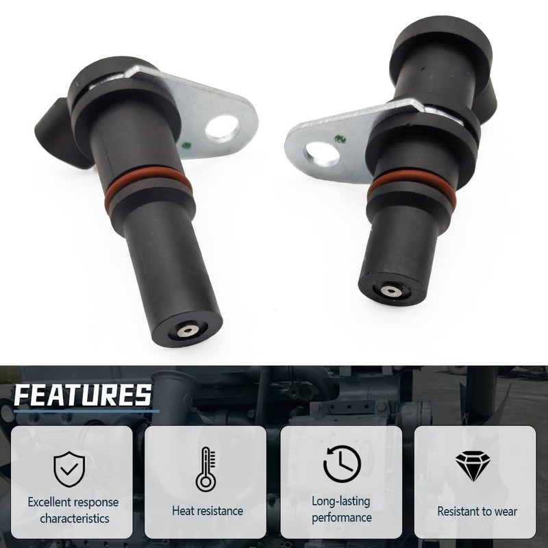 MADAT 2 Pack 8929387 8929388 Camshaft & Crankshaft Position Sensor