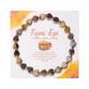 ZKJTEARY Heart Tiger Eye bracelet for Women Men 18k gold