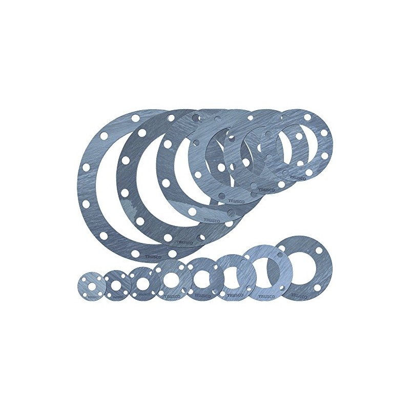 TRUSCO TFPS-10K40A-30 Gasket Flange Outer Gasket 10K 40A Thickness 0.12