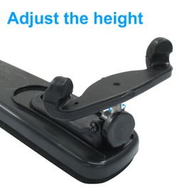 Piutouyar Black Violin Shoulder Rest for 4/4 and 3/4 Size, Collapsible and Height Adjustable Feet Violin Foam Pad Shoulder Rest Adjustable Violin Parts