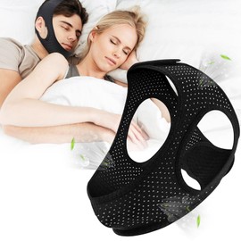 ifory Chin Strap for CPAP Users, Chin Strap for Snoring, Adjustable and Breathable Anti Snoring Chin Strap, CPAP Chin Strap to Keep Mouth Closed for Men or Women