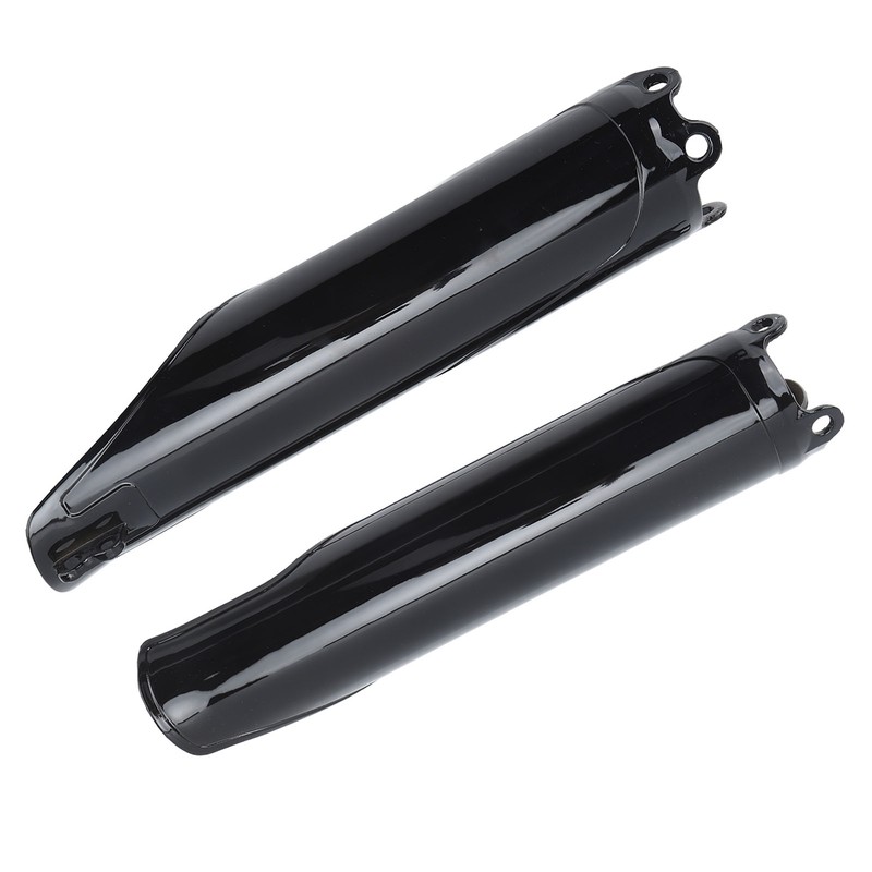 2Pcs Front Fork Tube Cover Glossy Black for CRF250R CRF250X