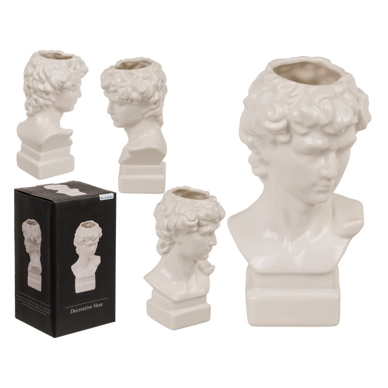 David Bust of Michelangelo Vase