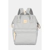 Himawari Water Resistant Canvas Backpack Bag with Side Pockets -