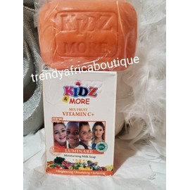 Kids and more 2pcs Kidz & more mix fruit luminaire moisturizing body  soap