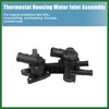 Motoforti 03C121026AR Engine Coolant Thermostat Housing Assembly for Seat Ibiza