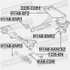 FEBEST KAB-CDR Wheel Suspensions