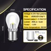 Ruiandsion BA15D LED Bulb White 6-24V 1130 1142 1176 Interior