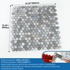 M MOFIT Kitchen Backsplash Tiles Peel and Stick Hexagon Penny