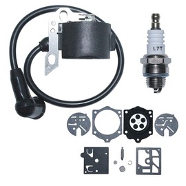 AUMEL Ignition Coil Spark Plug Repair Rebuild Kit For Stihl 015 015AV 015L Chainsaw 1114 404 3200