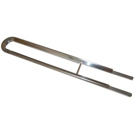 Music City Metals 13702 Stainless Steel Burner Replacement for Select Charbroil and Kenmore Gas Grill Models