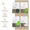 4pzs Exfoliante Facial Hidratante Skincare, Hidrata. Mc Life Paquete 4
