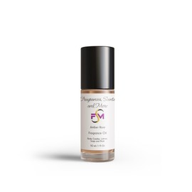 Fragrances, Scents and More Amber Rose Fragrance Oil - 1 Fl Oz Glass Roll On (30ml)