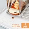 Aromfentu Adjustable Bread Slicer Guide for Homemade Bread with Stainless