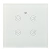 WiFi Smart Wall Light Switch Tempered Glass Remote Control Wireless