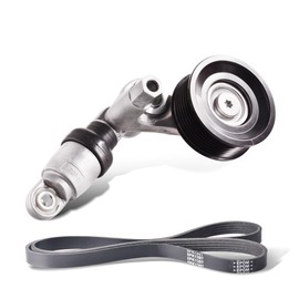 Drive Belt Tensioner Kit Compatible for Buick Encore 2013-2021, Chevy Cruze 2011-2016/Cruze Limited 2016/Sonic 2012-2020/Trax 2013-2022 Replaces 5PK1397 55578811 55565236