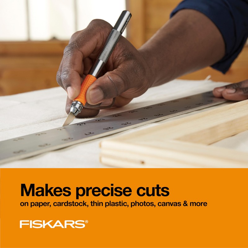 Fiskars Detail Craft Knife, Cool Gifts for Brother, Included with