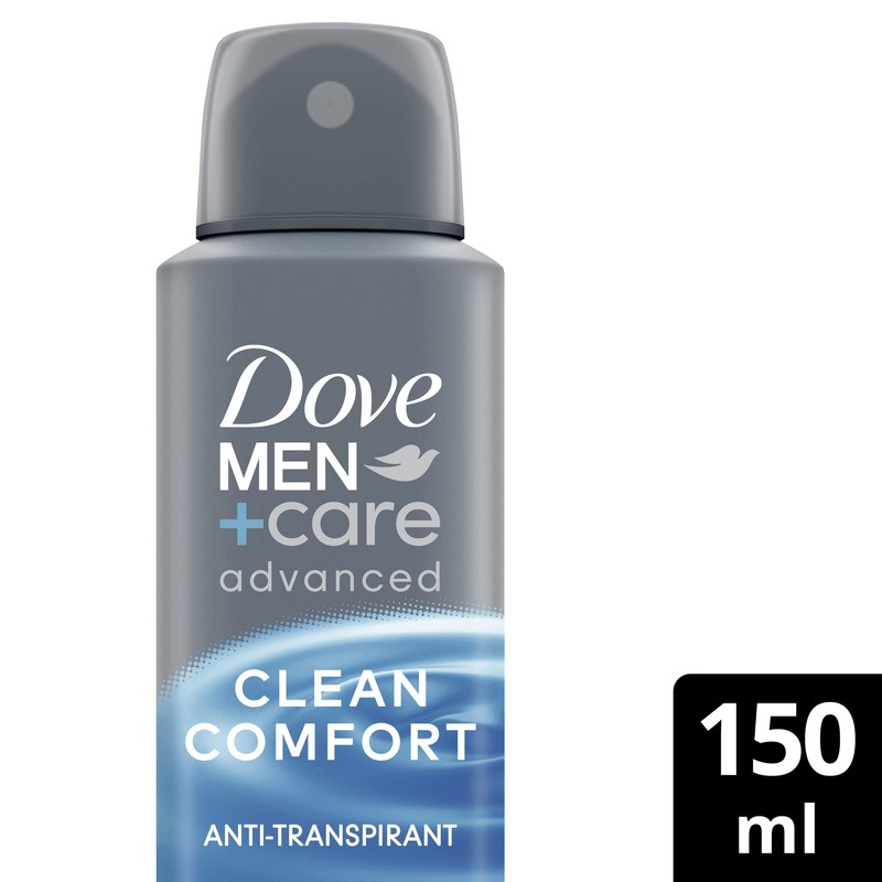 Dove Men+Care advanced Anti-Transpirant Clean Comfort schützt 72 Stunden vor