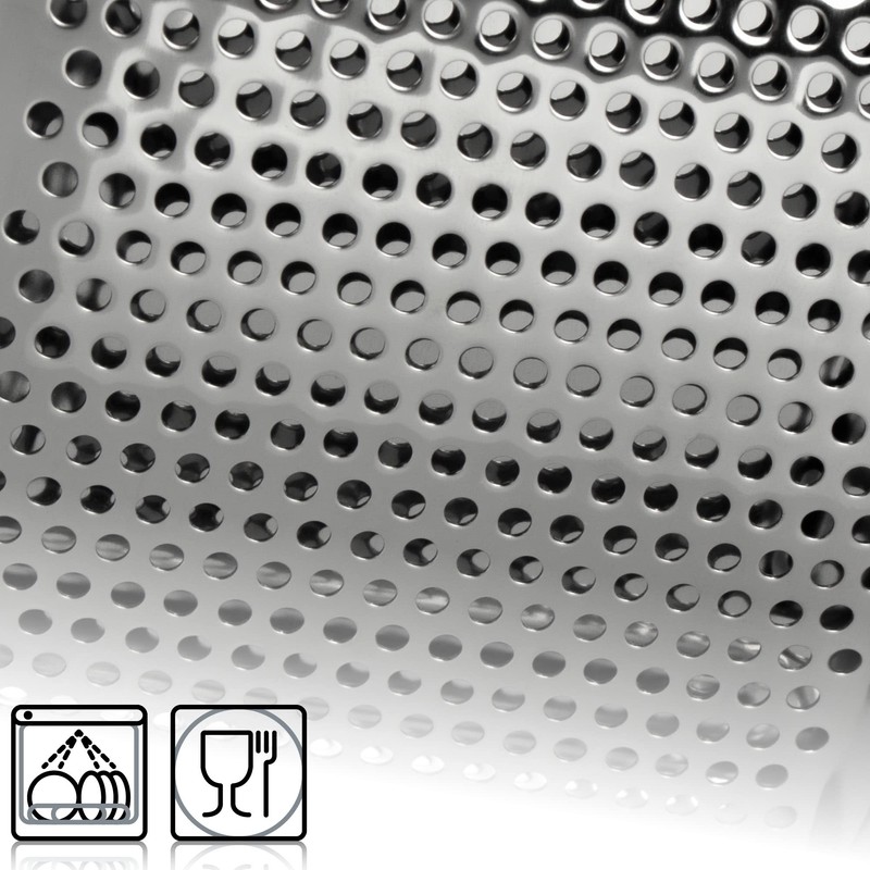 COM-FOUR® Potato Press Made of Stainless Steel, Dishwasher-Safe - spaetzle