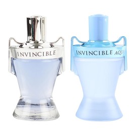 MCH Men's Cologne Bundle - Invincible and Invincible Aqua - Natural Spray Cologne for Men 100ml/3.4fl.oz. each