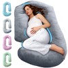 PILLANI Pregnancy Pillows for Sleeping – 57-Inch Maternity Pillow for