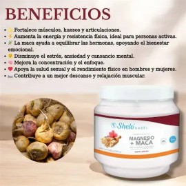 Colágeno Hidrolizado Magnesio  Maca  Aumenta Energia                                                                                                  
