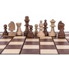 Square Chess Game Magnetic Classic Wooden Chess Figures and Chess