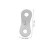 OHPHCALL Aluminum Tent Rope Tensioner Canopy Pull Rope Buckle Guy