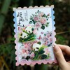 Yoksas 40Pcs Holographic Shiny Kawaii Panda Stickers - Waterproof Transparent