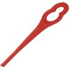 Spares2go Plastic Blades for Ozito Strimmer Trimmer (Pack of 20,
