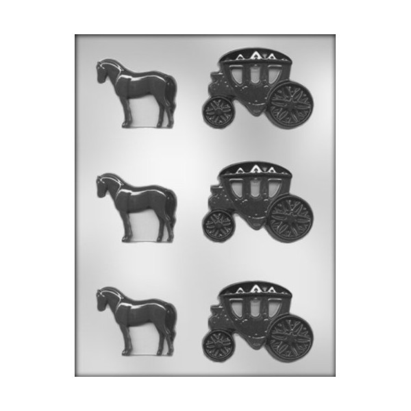 CK Products Horse and Carriage Chocolate Mold
