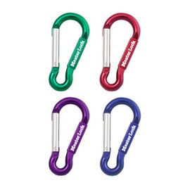 Master Lock Metal Non-Locking Carabiner Snap Hook, 76 mm Size
