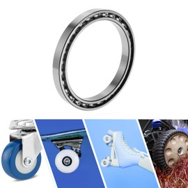 ACROPIX 6824 Deep Groove Ball Bearings P0 120x150x16mm Lubricated Bearings Open Type Silver Tone Scooter Skateboard Wheel